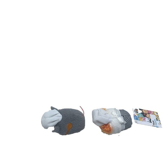 Disney Parks Pixar Ratatouille Remy & Alfredo Tsum Tsum Mini Plush Set - Picture 12 of 14